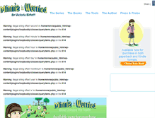 Tablet Screenshot of minnieisworried.com